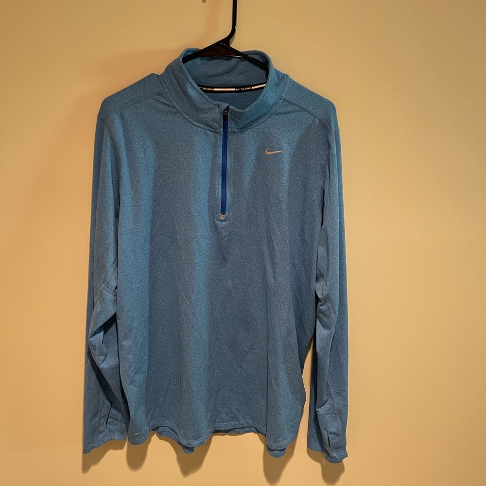Nike Blue Lightweight Athletic Jacket